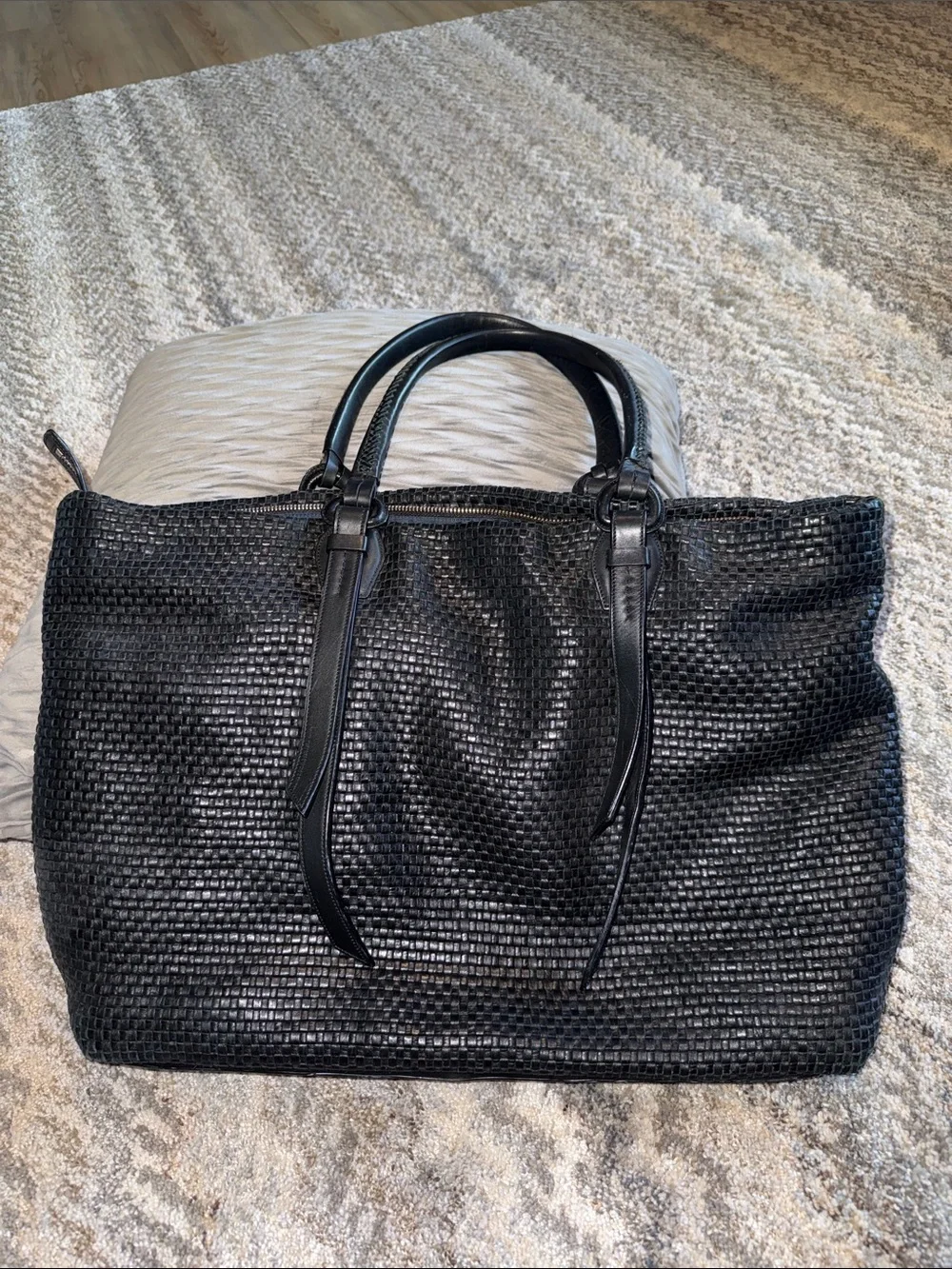 Cole Haan woven leather